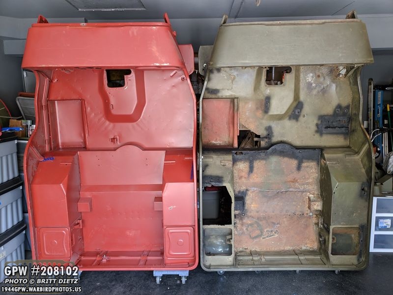 MD Juan and Original GPW Body Tubs Compared