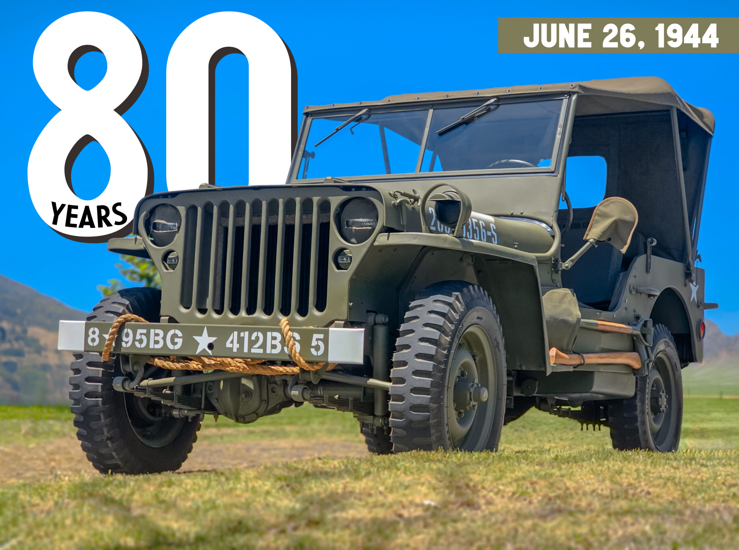 Happy 80th Birthday to GPW Jeep #208102